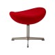 Replica Egg Chair con poggiapiedi del designer Arne Jacobsen