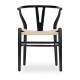 Replica Wishbone Chair in Colored Wood by Hans J. Wegner